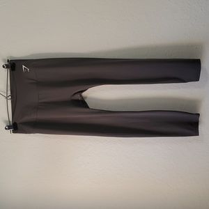 Gymshark training 7/8 leggings charcoal size large